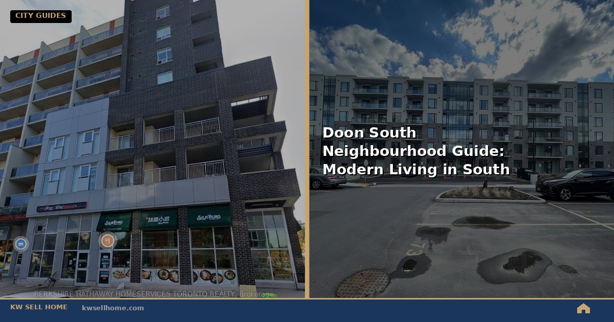 Doon South Neighbourhood Guide: Modern Living in South Kitchener
