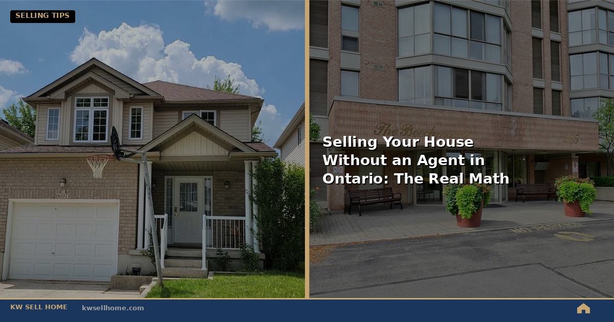 Selling Your House Without an Agent in Ontario: The Real Math