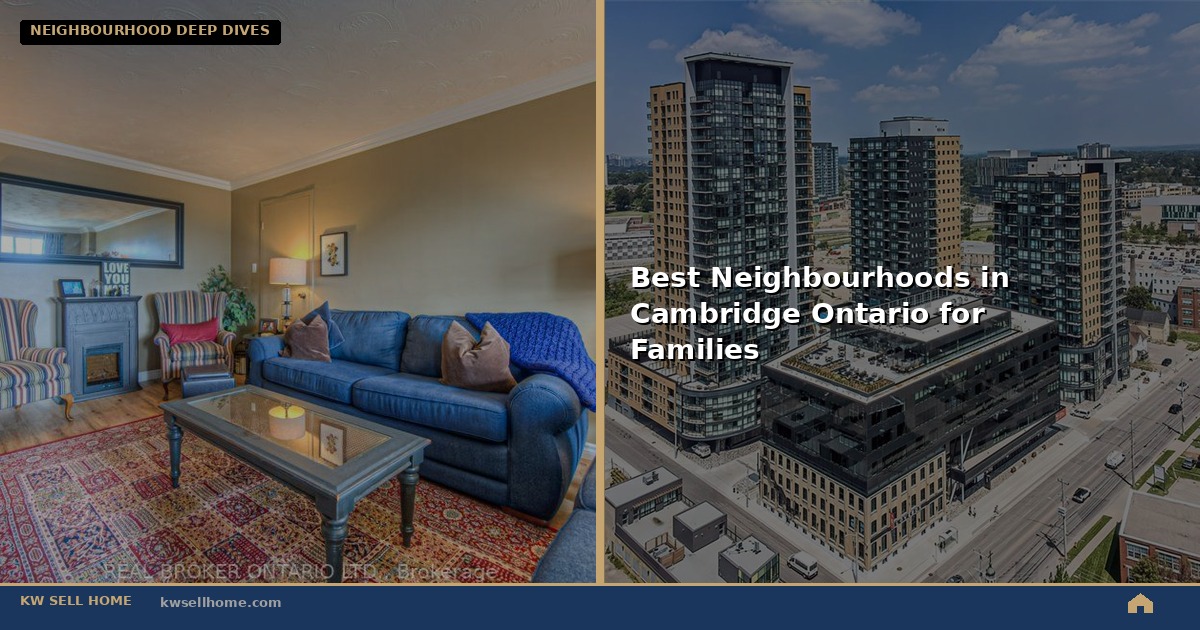 Best Neighbourhoods in Cambridge Ontario for Families